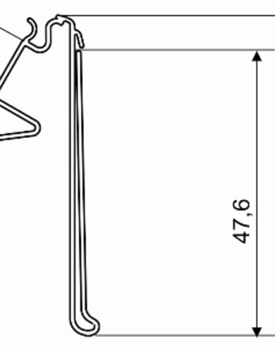 Price tag holder 116